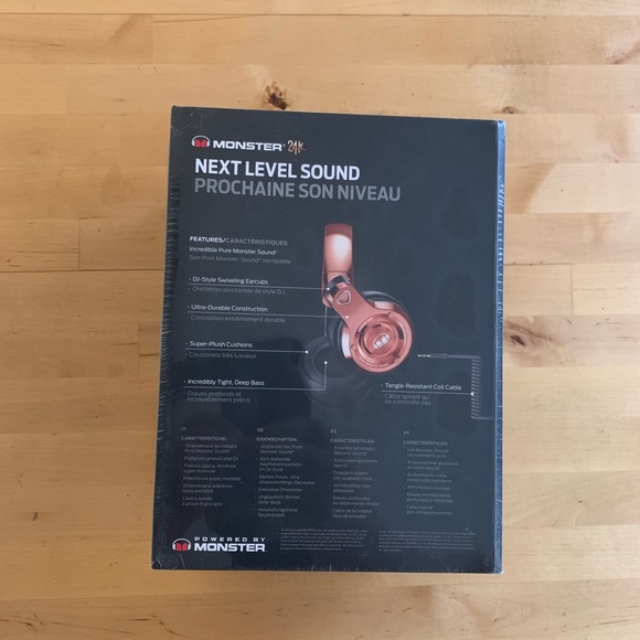 Monster 24K Professional DJ-Style Headphones (Rose Gold) - Picture 3 of 7